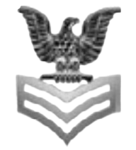 Insignia of a Navy Petty Officer First Class